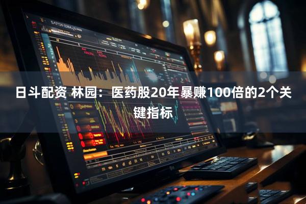 日斗配资 林园：医药股20年暴赚100倍的2个关键指标